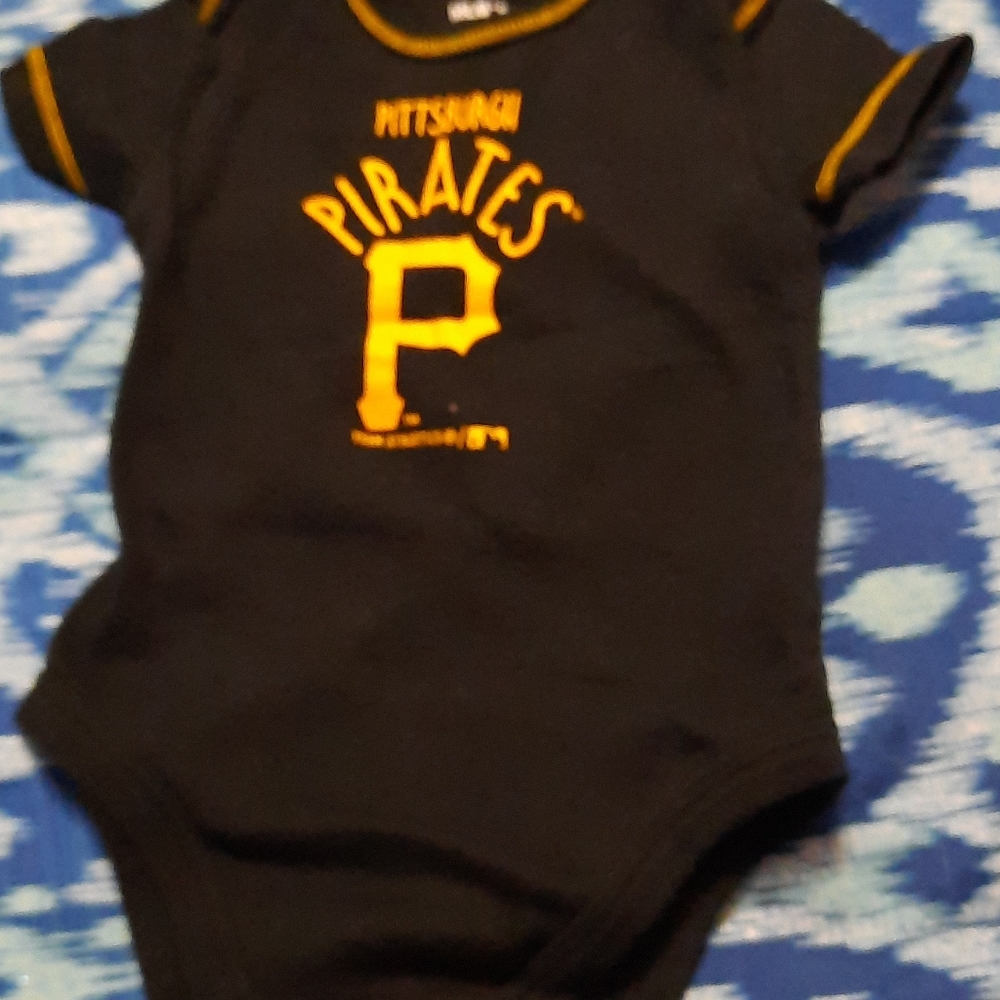 Pittsburgh pirates onesie